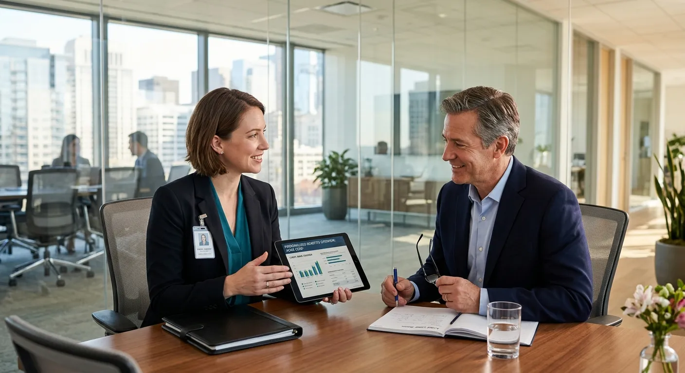 Insurance & HR Consulting — Automated client brief generation